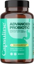 Capsuline Advanced Probiotic DE111 Strain Bacillus Subtilis Spore Based, 11,5 Million de CFU.