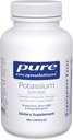 Pure Encapsulations Potassium (Citrate) - Essential Electrolyte Supplement to Support Nerve & Muscle Function, Adrenals, Hormones, Heart Health & Energy* - Potassium Citrate Capsule - 180 Capsules