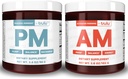 Alimentation AMPM: Matin activé (AM) + Minuit pacifique (PM) Alimentez votre journée avec de l'énergie durable et profitez de nuits reposantes – un programme complet pour l'énergie, l'humeur, le soutien du sommeil et la santé Gut