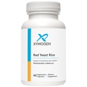 Riz de levure rouge XYMOGEN - Supplément de levure rouge non OGM pour aider à maintenir des niveaux déjà sains de lipides sanguins + cholestérol - Soutien cardiovasculaire - Testé sans citrine (60 capsules)