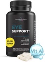 Livingood Daily Eye Support, 13-en-1 Supplément Vision avec Lutéine, Zeaxanthine, Astaxanthine, Vitamine A, Lycopène, Maqui Berry et plus, favorise la santé des yeux, protection de la lumière bleue, végétalien, 60 capsules