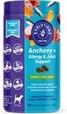 NaturVet Evolutions Anchovy + Allergy & Joint Support 90ct Soft Chews for Dogs - Anchovy Oil, os Broth - Aide à maintenir des niveaux normaux d'histamine - Aide à soutenir une réponse inflammatoire normale