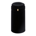 30 Black PVC Shrink Capsules