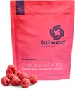 Tailwind Nutrition Endurance Carburant, glucides et électrolytes boissons sportives Mélange de poudre, sans gluten, végétalien, framboise Buzz, 30 portions (caféiné)