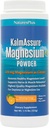 NaturesPlus KalmAssure Poudre de magnésium - 1,15 lb - Arôme orange - Supporte la relaxation nerveuse et musculaire - Non-OGM, sans gluten, végétalien - 60 portions