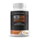 Kétocore Cétovitamines : Keto Multivitamine pour les hommes et les femmes. Keto Suppléments et compléments alimentaires carnivores, Keto Friendly Multivitamine.