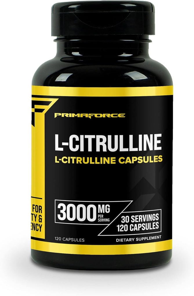 Primaforce L-Citrulline 3000mg, 120 Capsules, 30 portions