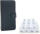 e-Pill 5 fois par jour x 7 jours Compact Weekly Pill Organizer, Vitamine and Medicine Pill Box - avec boîtier discret