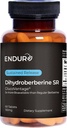 Endur Dihydroberberine SR, soutient la santé du sucre de sang et le métabolisme, excellent pour le soutien de la gestion du poids, sans gluten, 150mg (60 comprimés)