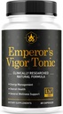 Les capsules toniques Vigor de l'Empereur, les pilules toniques Vigor de l'Empereur Formule avancée, 60 capsules pendant 30 jours