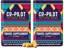 Supplément 2 Pack: Jet Lag Prevention + Ashwagandha, Rhodiola, D3+ pour le soutien immunitaire, l'énergie, la santé digestive