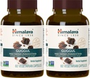 Himalaya Guggul, supplément de cholestérol pour les niveaux de LDL, HDL et triglycérides sains, 750 mg, 60 capsules végétariennes, 1 mois d'approvisionnement, 2 paquets