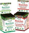 MacroLife Naturals Macro Greens & Miracle Reds Immunity Bundle - Superfood Antioxydant - Herbal, Fruits & Berries Immunity probiotique Non-OGM, végétalien, sans gluten, sans lait - 24 portions de paquet