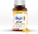 Genone EndureOne Meilleures Capsules d'huile de poisson Omega-3 pour le cerveau, le coeur, les yeux et la santé des articulations (hommes et femmes) 60 Softgels