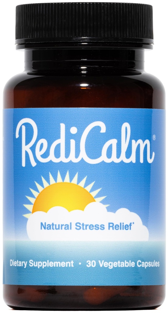 Supplément de soulagement du stress naturel - Non-OGM, végétalien, sans gluten