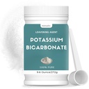 9.6 oz de biocarbonate de potassium, 100% de poudre de biocarbonate de potassium pur, de biocarbonate de potassium pour les plantes, utilisé dans la fabrication du vin, des gâteaux, des cookies et plus
