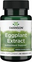 Extrait d'aubergine de Swanson 20:1 450 Milligrammes 30 Capsules de légumes