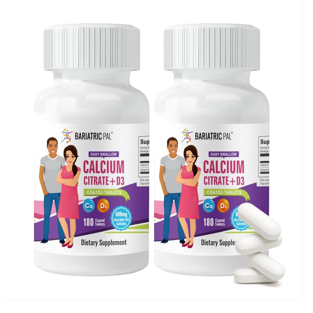 Citrate de calcium (600mg) et comprimés enduits D3 (approvisionnement de 60jours)