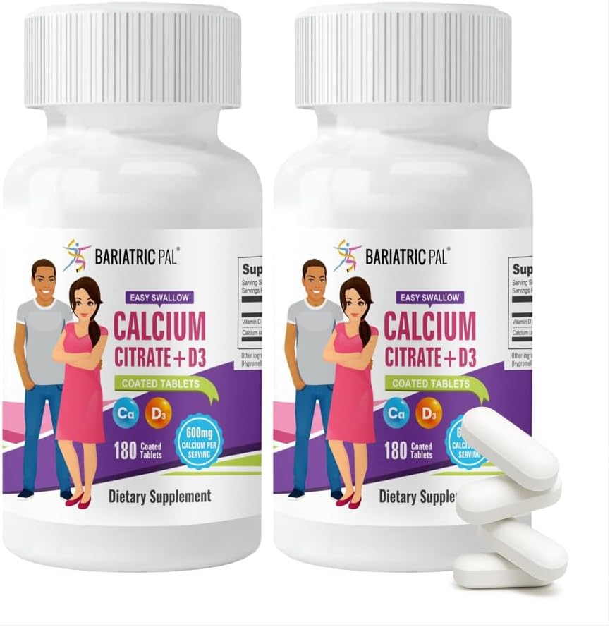 Citrate de calcium (600mg) et comprimés enduits D3 (approvisionnement de 60jours)