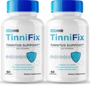 Tinnifix Tinnitus Relief for Ringing Ears Capsules - Advanced Hearing Supplement Support Formula Pills, Tinnifix Pills Maintain Healthy Hearing, All Natural Ear Health, Tinni Fix Reviews (2 Pack)