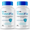 Tinnifix Tinnitus Relief for Ringing Ears Capsules - Supplément d'audition avancé Formule de soutien pilules, pilules Tinnifix maintenir une audition saine, toute la santé de l'oreille naturelle, Tinni Fix Avis (2 Pack)