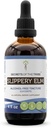 Secrets de la Tribe Slippery Elm Extrait liquide sans alcool, Slippery Elm (Ulmus Rubra) Séché Bark 4 FL OZ