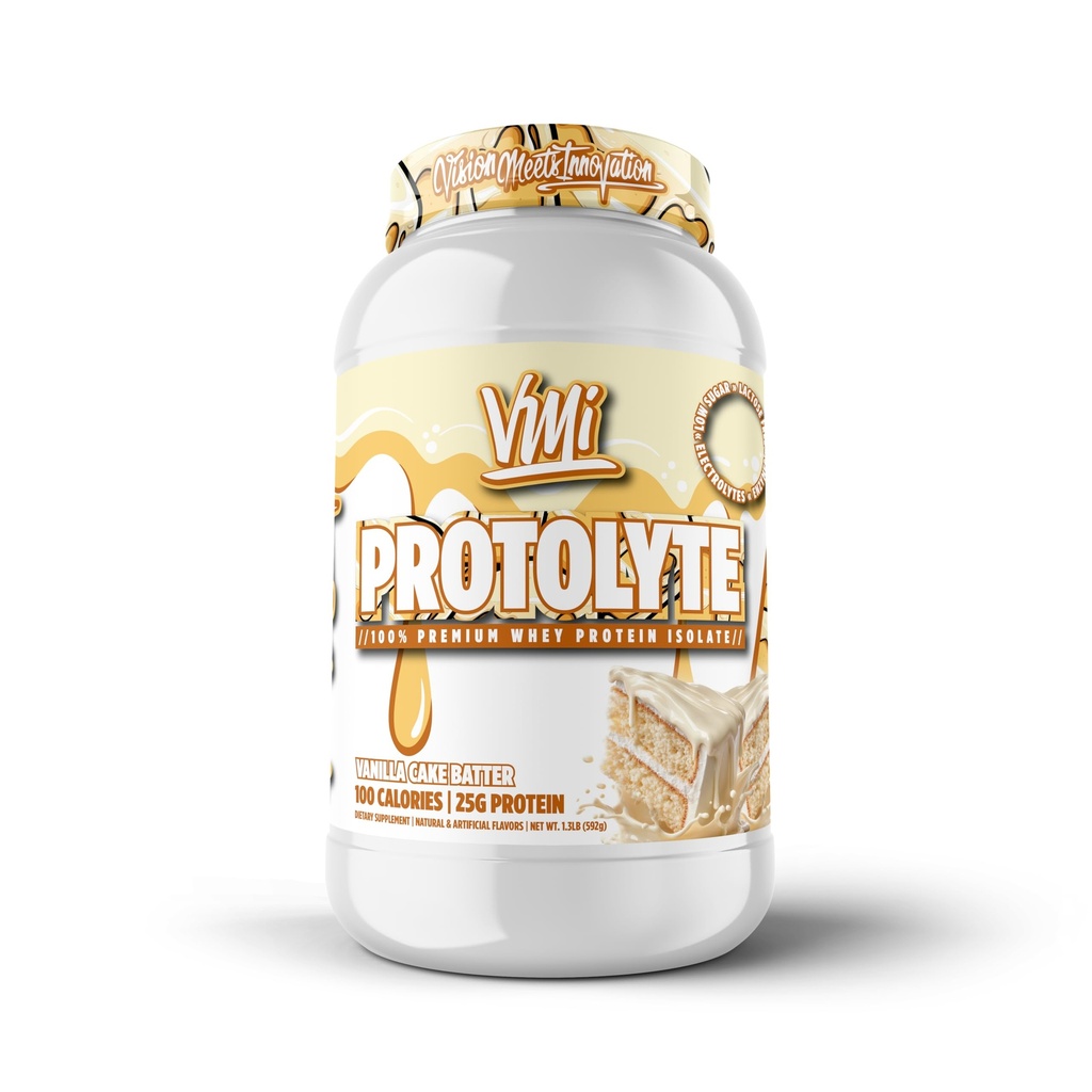 VMI Sports.ProtoLyte Whey Isolate Protein Powder.Soins faibles en calories pour perte de poids et gain musculaire.Enzymes digestifs.