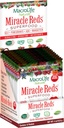 MacroLife Naturals Miracle Reds Superfood Supplément Poudre Antioxydants Polyphénols Enzymes Probiotiques - cru non-OGM Organic Gluten végétalien et sans produits laitiers (12 packet)