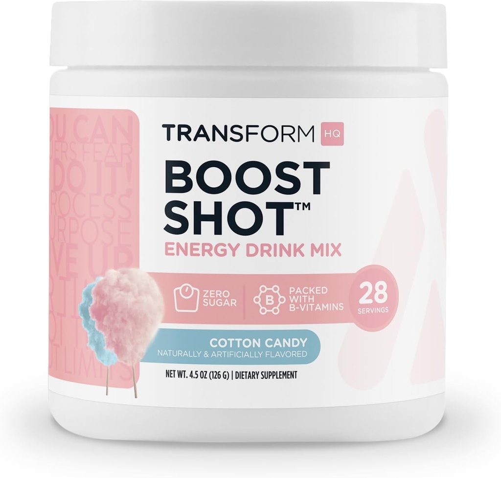 TransformHQ Boost Shot (28 portions, bonbons en coton)