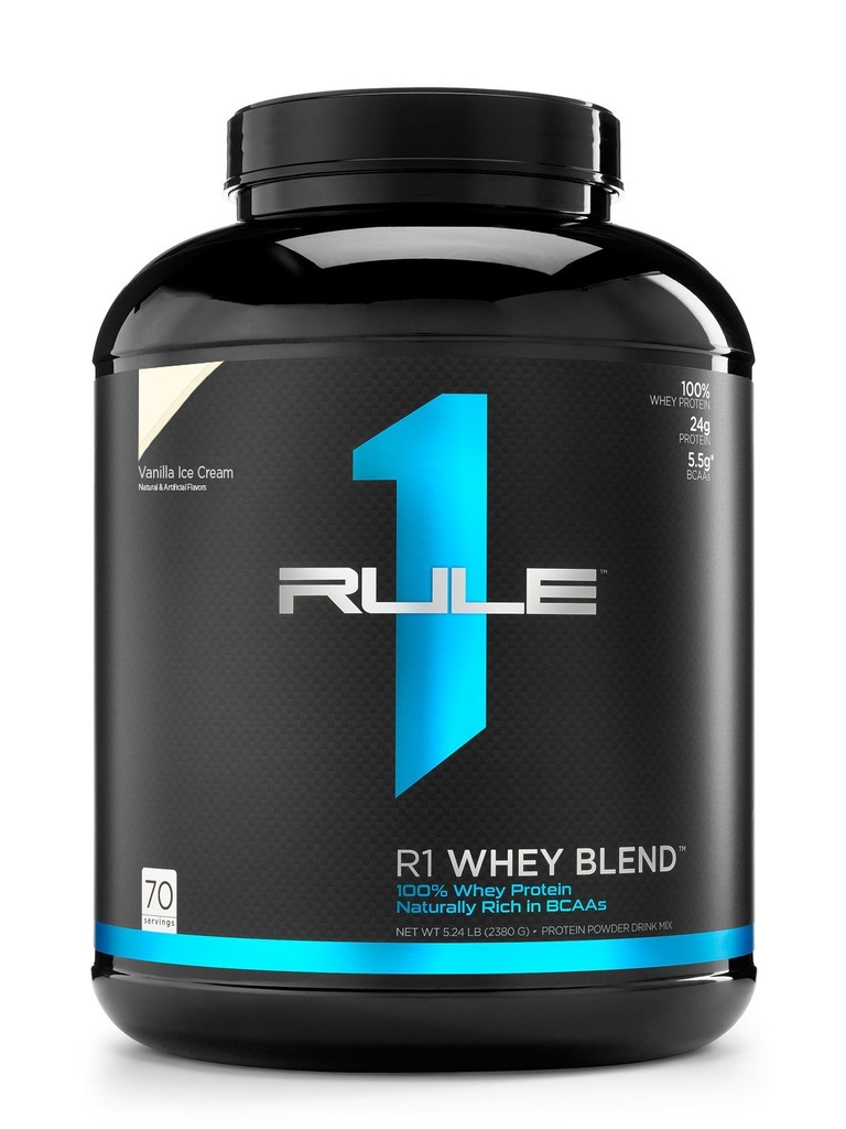 R1 Whey Blend, 68 portions, crème glacée Vanilla