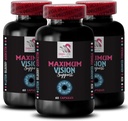 Meilleure vue - EYE VISION SUPPLÉMENT - Aiguiseur de focale, Vision Crisp, Image plus claire, Avantage de focale, Limpidité de la vision, Perception pure, Force de la vision, Perspective claire, Scènes lumineuses 3 Bouteilles 180