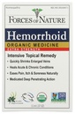 FORCES DE NATURE Contrôle des hémorroïdes organiques Extra Strength, 0,37 OZ