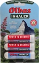 Inhalateur de soulagement nasal Olbas Aromathérapie/Inhalateur aromatique, 0,01 Oz, 3-Pack