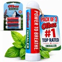 Inhalateur de soulagement nasal Olbas Aromathérapie/Inhalateur aromatique, 0,01 Oz, 3-Pack