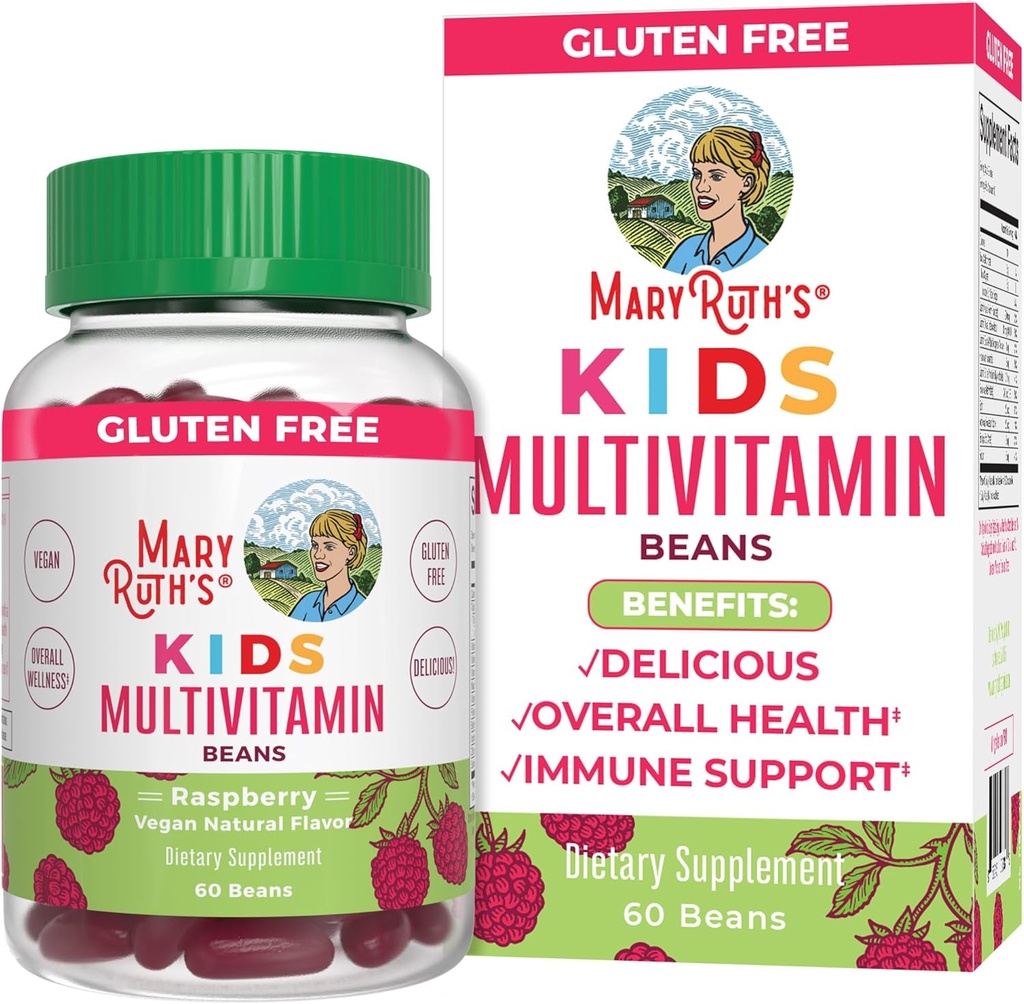 MaryRuth Organics Multivitamine Multiminérale Vita-haricots pour les enfants