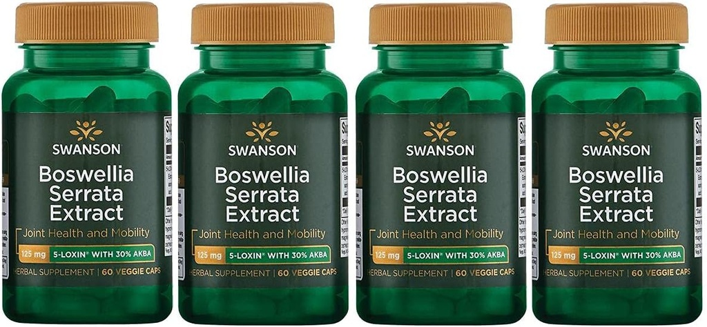 Extrait de Swanson Boswellia Serrata 125 mg 60 Vég.
