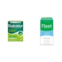 Dulcolax Overnight Relief Laxative 50 Comte & Fleet Lavement Saline Adult Constipation Relief 4 Bouteilles