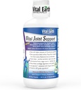 Supplément vital de soutien de joint liquide terrestre – Glucosamine, Chondroïtine, MSM Plus Acide hyaluronique, Boswellia et Acide fulvic (70+ Trace Minerals), 32 Oz + 1 Oz Cup