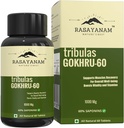 Générique Tribulas Gokhru-60 Gokshura Comprimés 1000mg Ultra Haut Concentré 60% Saponins.