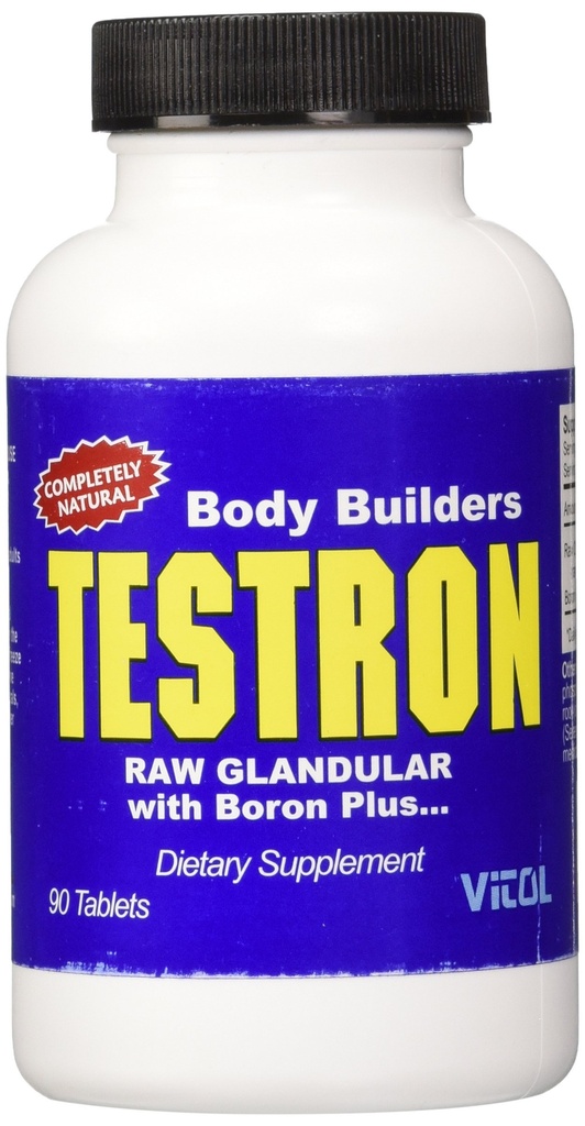 Vitol Body Builders Comprimés de testron, bouteilles de 90