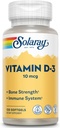 SOLARAY Vitamine D-3-400 UI