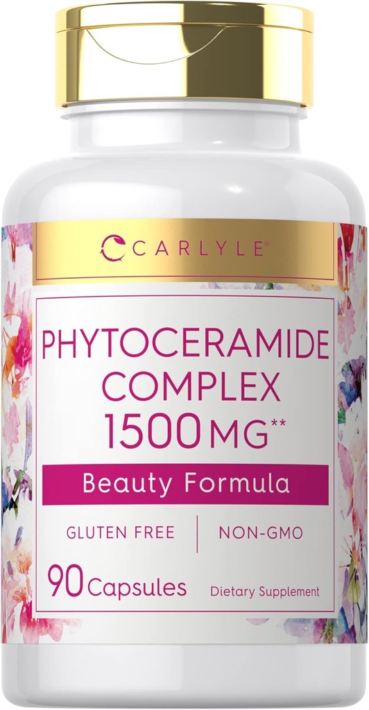 Carlyle Phytoceramide Supplément 1500mg.90 Capsules à base de patate douce biologique.