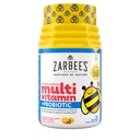 Zarbee's Kid Complete Multivitamine + Gommies probiotiques avec des vitamines A B C D E & zinc pour la santé digestive Facile à mâcher enfants Gommies multivitamines quotidiennes Fruit naturel Comte 70