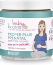 Baby Booster Bon Plus Vitamines prénatales avec DHA végétalien + Folate de méthyle + Choline + Multi (60 Capsules) Idéal pour la grossesse, la maladie du matin et l'allaitement