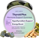 Thyroid Plus Gummies - Ashwaganda, Iodine, Bladderwrack, Kelp, and Schisandra