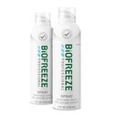 Biogel Professional Strength Pain Relief Aerosol Spray, Arthritis Pain Relief, Knee & Lower Back Pain Relief, Soulagement musculaire douloureux, ASF admissible, 2 Pack (4 FL OZ Biogel Mentol Spray)