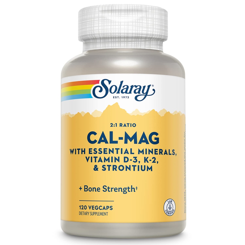Solaray Cal-Mag avec des minéraux essentiels