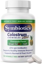 Symbiotiques Colostrum 120ct Chewables Plus - Immunity Support for Adult & Kids - Lactoferrine Supplement & Colostrum Protein - Supports Digestion & Gut - 25% lgG Antibes, sans gluten - Ananas