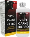 Vino Carne Hierro 16 oz Paraben Gratuit