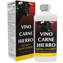 Vino Carne Hierro 16 oz Paraben Gratuit